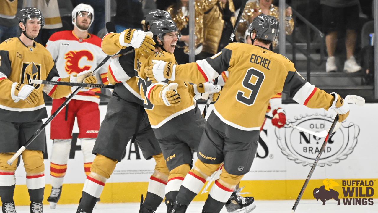 Offense Powers Golden Knights to 6-1 Win vs. Flames