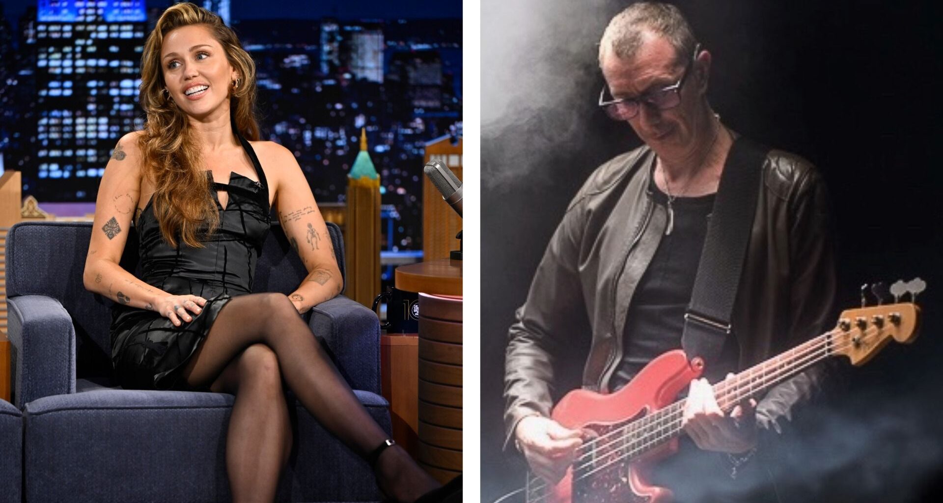 Miley Cyrus and Pino Palladino