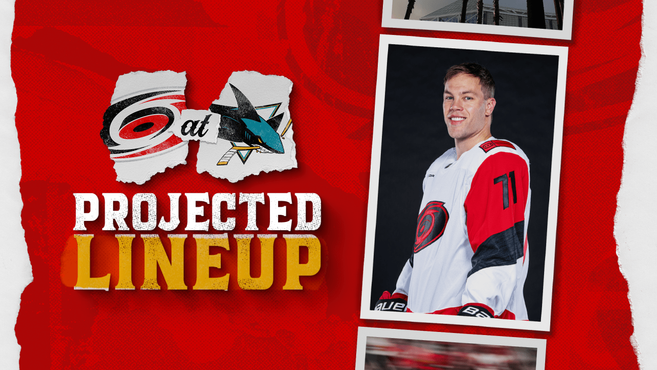 Projected Lineup: October 14 at San Jose