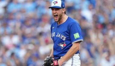 Yesavage sets Blue Jays mark, striking out 11 in MLB playoff debut to key win over Yankees