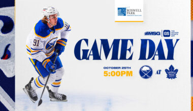 Sabres at Maple Leafs | How to watch, lineup notes, and storylines