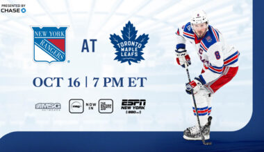 Rangers at Maple Leafs: Pregame Notes