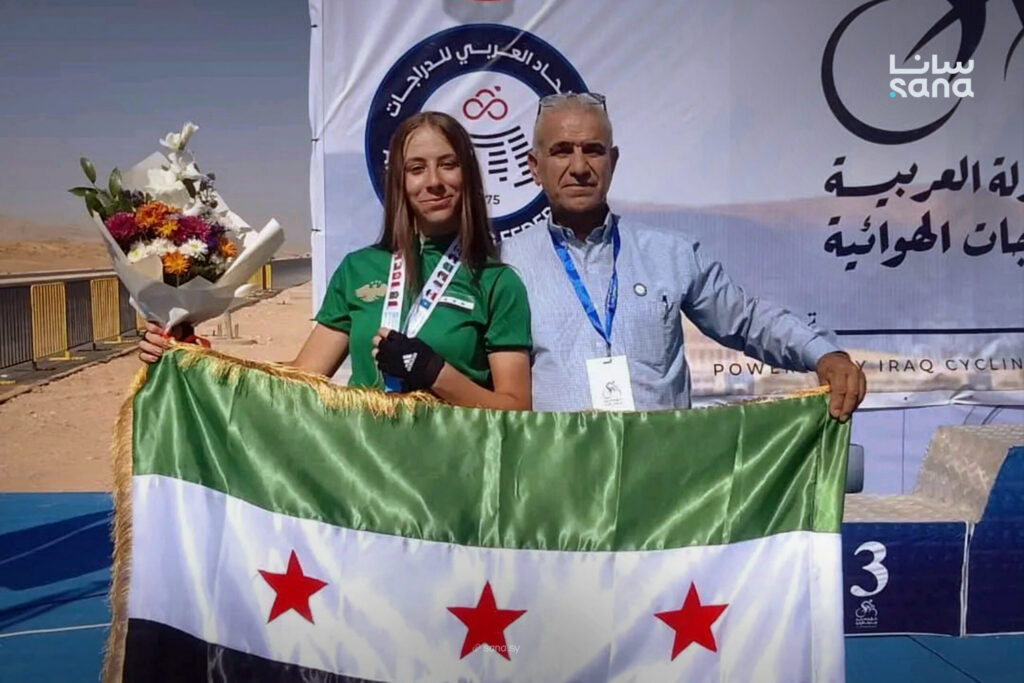 Syria wins gold and bronze at Arab Cycling Championship in Iraq