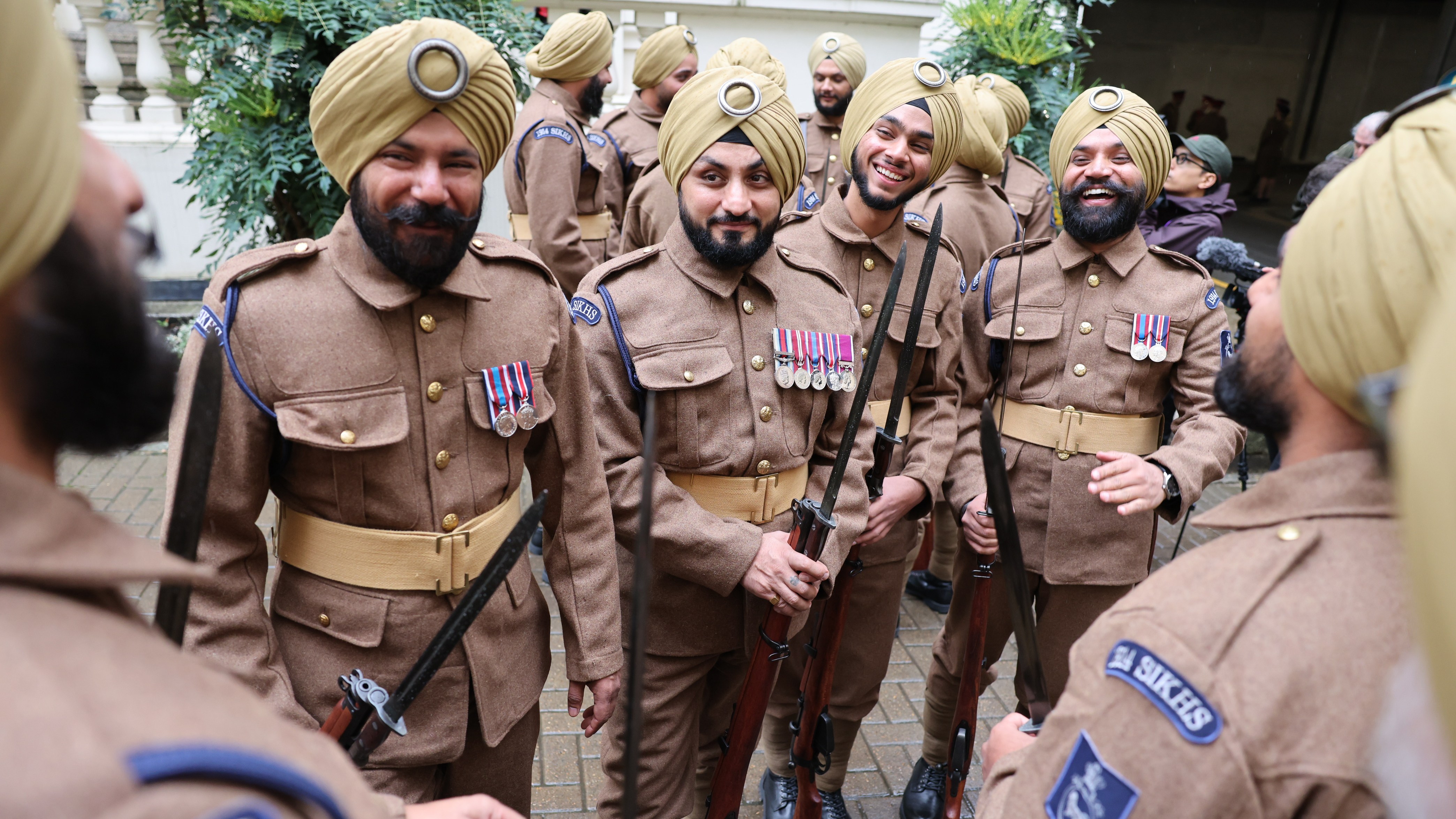 Sikh soldiers honoured — and other news in pictures