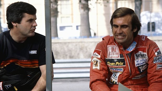Carlos Reutemann and Alan Jones fought tense battles during their time as teammates. 