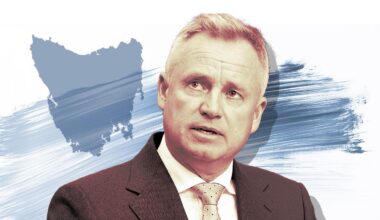 Jeremy Rockliff: Liberal leader more popular with younger voters because of divisive AFL stadium issue