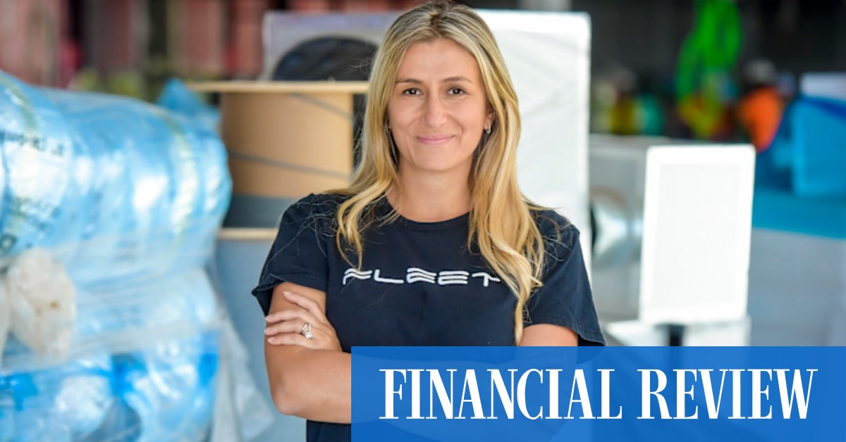 Fleet Space Technologies founder Flavia Tata Nardini doesn’t believe in luck when it comes to entrepreneurship