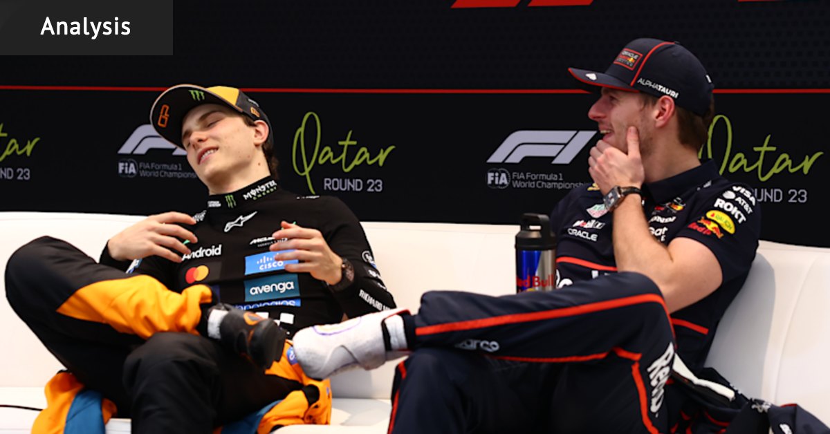 Oscar Piastri was dominant in the Qatar Formula 1 Grand Prix but was let down his team, McLaren