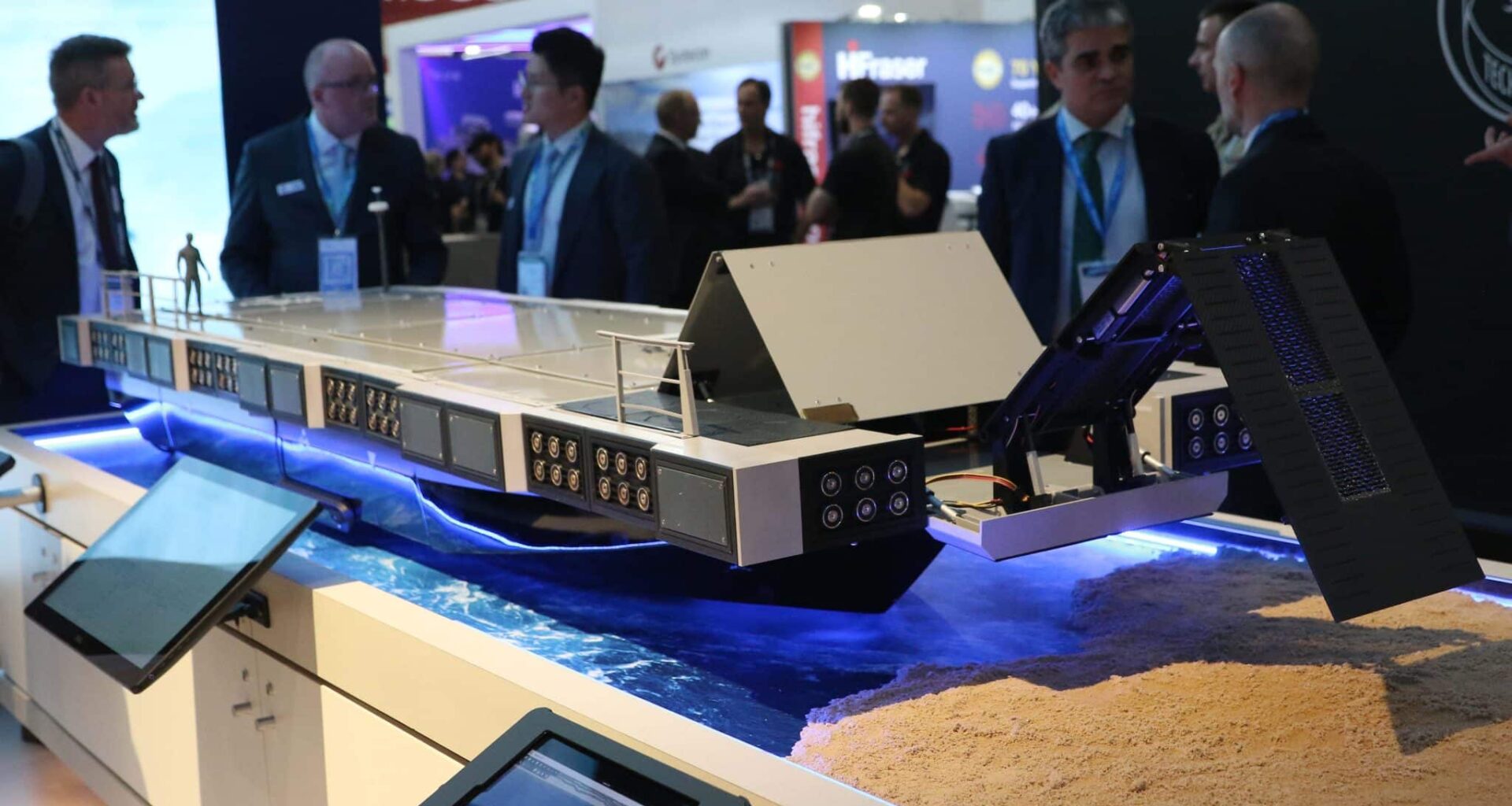 Navantia Australia shows off novel uncrewed landing craft concept