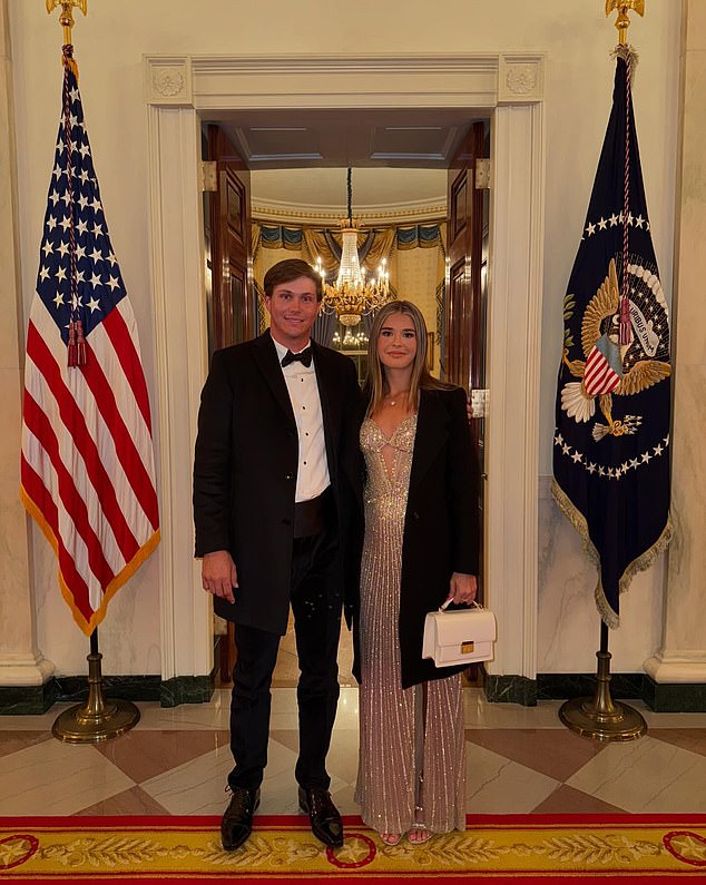 The pair appear to be close friends with Allan attending President Trump's inauguration