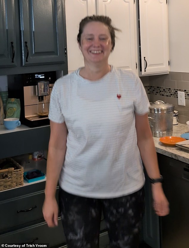 She has been documenting her journey online, and she told the Daily Mail she hopes to inspire others to implement it into their lives