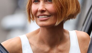 Lara Worthington (pictured) looked every inch the fashionista when she headed out in Sydney on Saturday