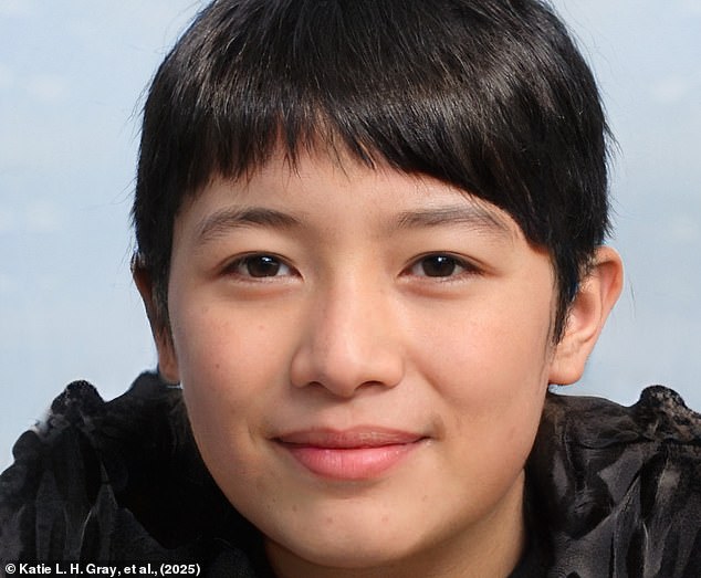 Researchers say the key to spotting an AI fake is to look out for any strange anomalies. For example, the way this AI-generated person's coat and hair distort around their ears