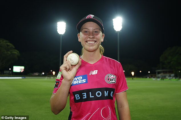 Bray is also the Junior Matildas goalkeeper and hit the winning runs as a 15-year-old in her WBBL debut last year