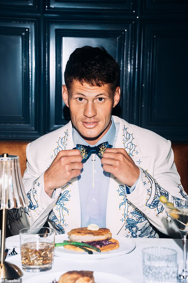 Footy star Kalyn Ponga (pictured) has stunned fans and his team-mates by appearing in a bizarre advert with Hellman's mayonnaise and fashion brand REIGNER