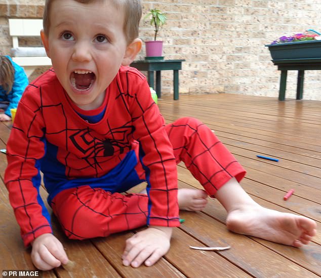 William in his Spiderman suit that became the enduring photo of the missing boy