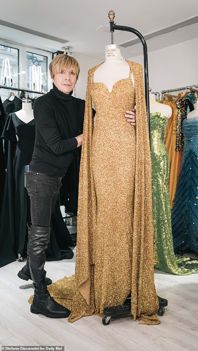 Acclaimed fashion designer Marc Bouwer, 66, has made dresses for a slew of stars like Angelina Jolie, Whitney Houston, Beyonce and Sarah Jessica Parker