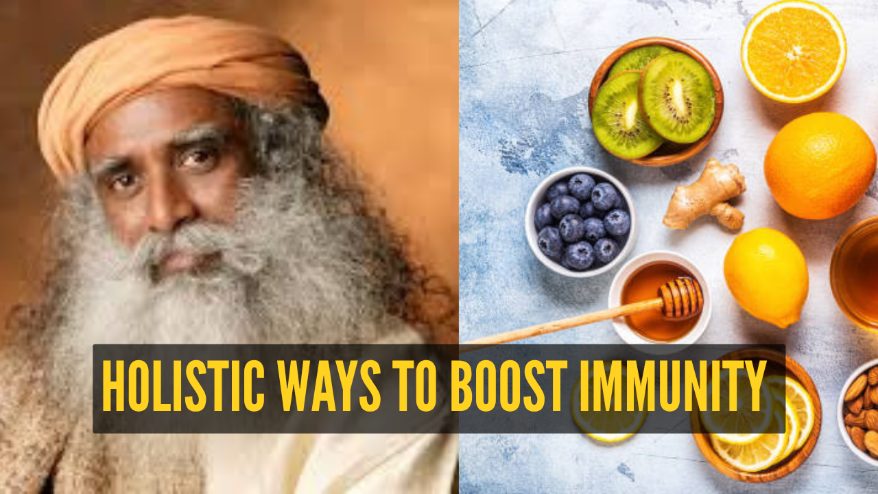 Why Sadhguru recommends these 3 foods to boost immunity
