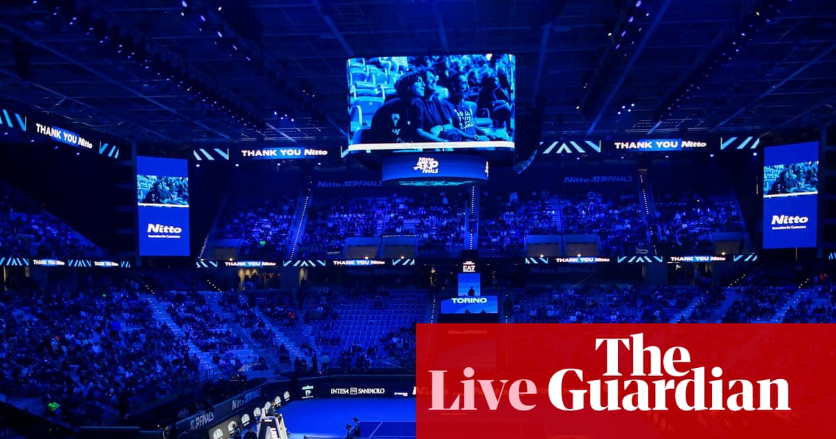 ATP Finals tennis: Jannik Sinner v Alex De Minaur semi-final – live | ATP Finals