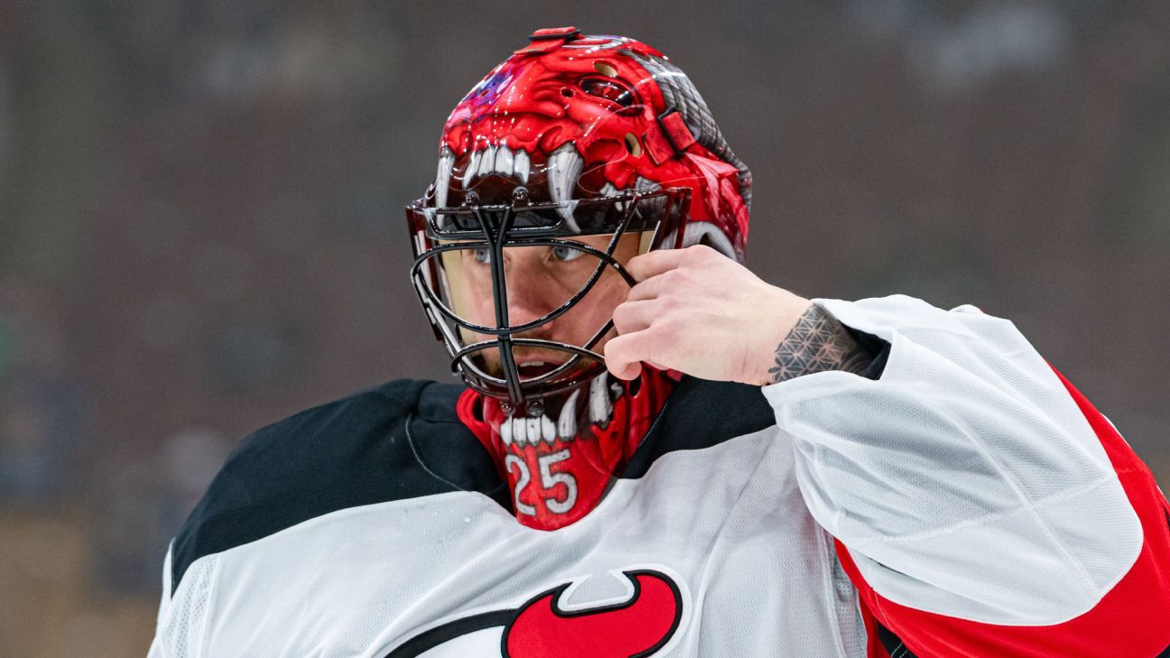 Devils, goalie Jacob Markstrom agree to two-year extension