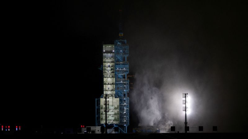 China sends its youngest astronaut and four black mice to ‘Heavenly Palace’ space station