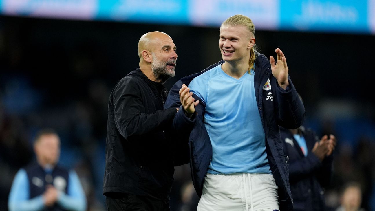 Erling Haaland influence on level of Messi, Ronaldo - Guardiola