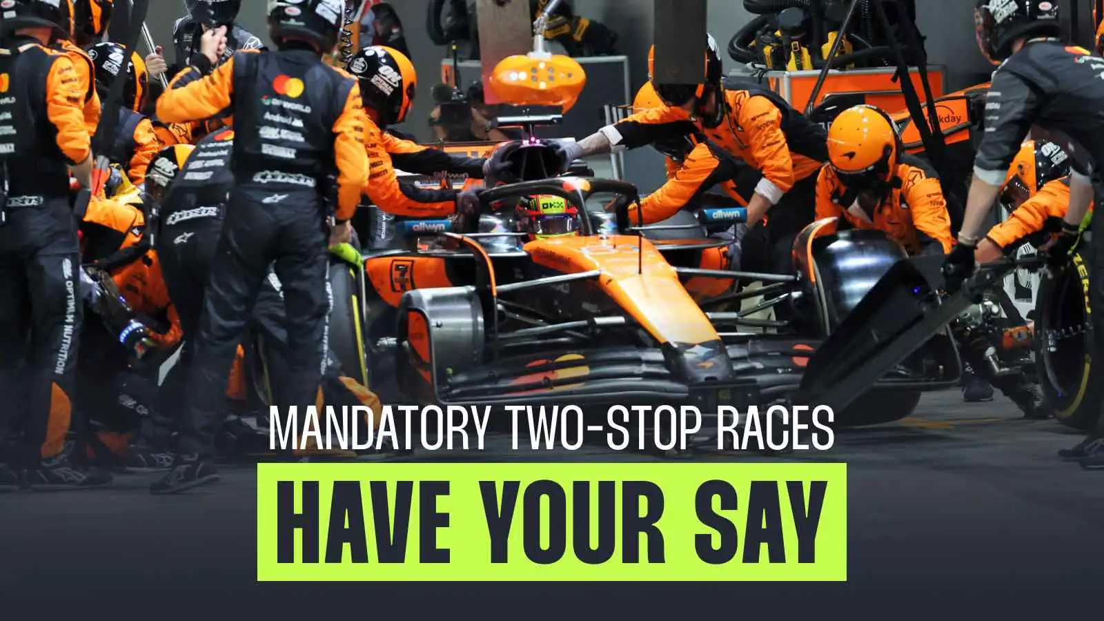 Is mandatory two-stop race idea good for F1?