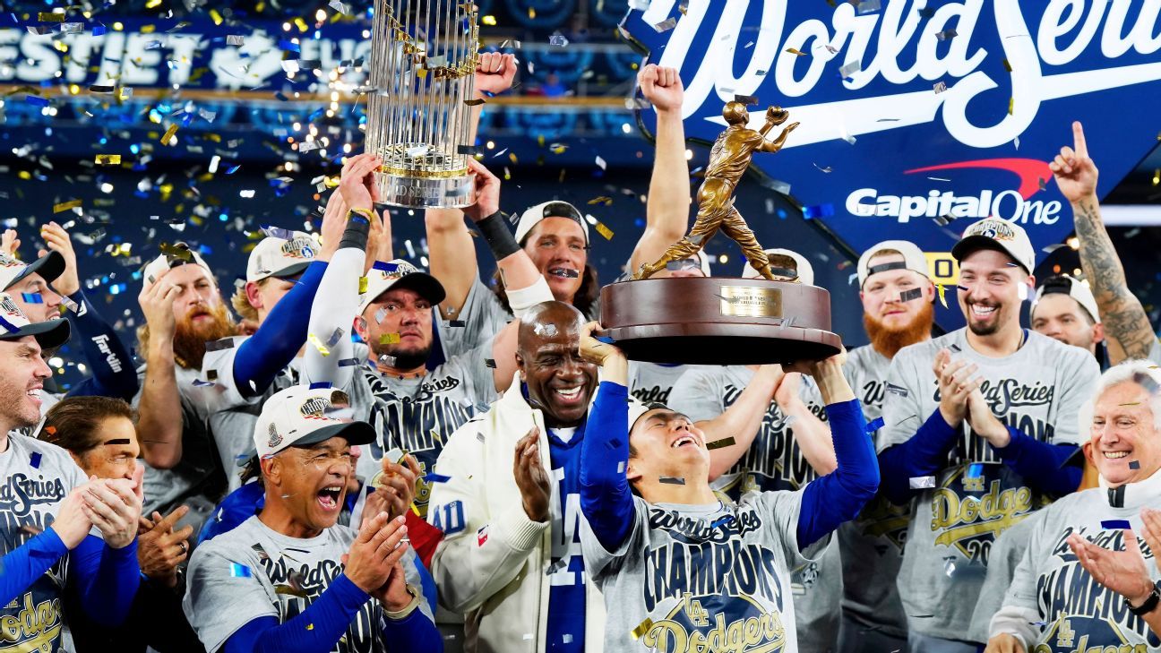 Dodgers' Game 7 World Series win vs. Blue Jays watched by 26M