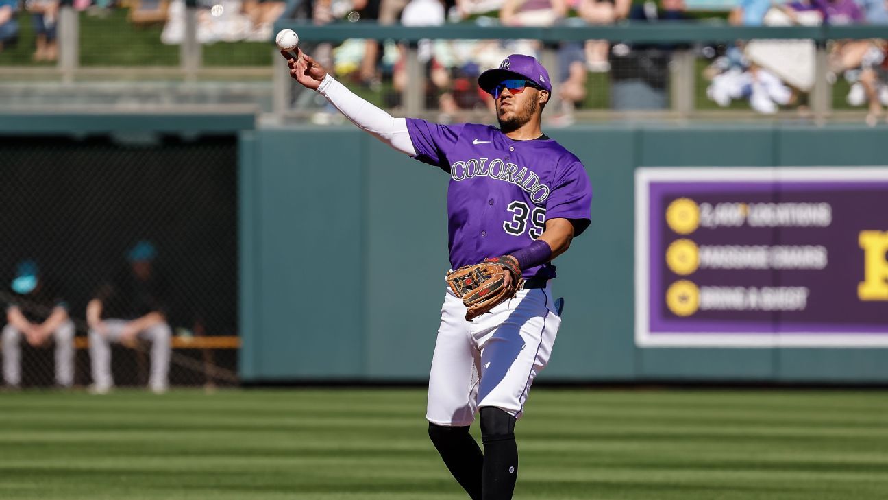 Thairo Estrada's $7M option for 2026 declined by Rockies