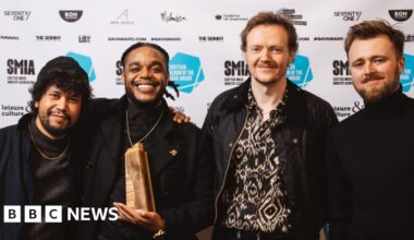 Kai Reesu win Scottish Album of the Year award 2025