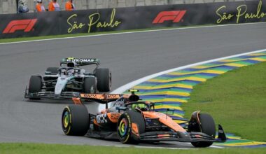 LIVE: F1 Brazil GP commentary and updates - Norris leads sprint race restart, Piastri out after crash | Live text