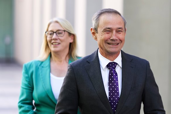 West Australian Premier Roger Cook and Deputy Premier Rita Saffioti.