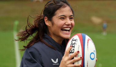 England vs All Blacks, Emma Raducanu joins home camp, tennis star helps Steve Borthwick's squad for New Zealand Test