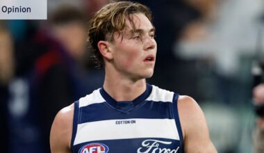 How Geelong star’s dropped rape charges draw attention to AFL stand-down policy