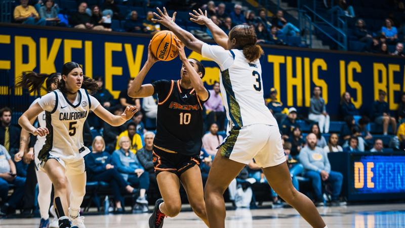 Women’s Basketball Pushes California in Strong Effort