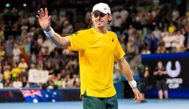 Alex de Minaur will lead Australia into battle at the 2026 United Cup.