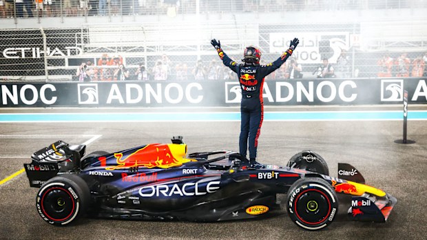Max Verstappen of Red Bull Racing wins Formula 1 Abu Dhabi Grand Prix.