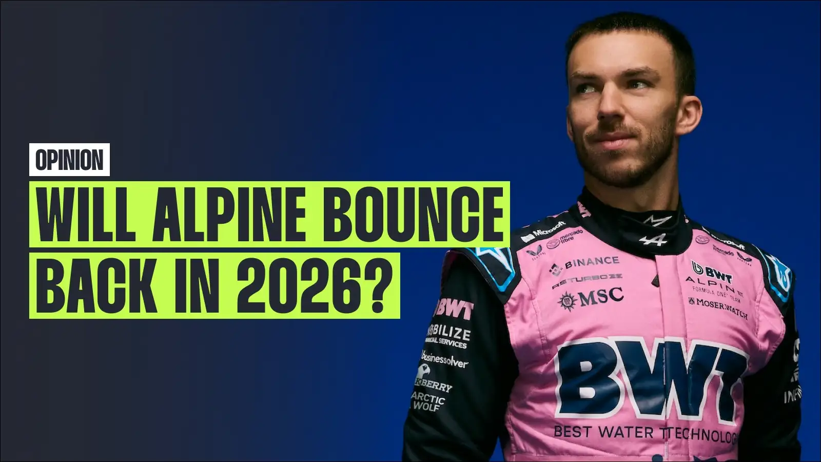 Why Alpine has reasons to be optimistic for 2026 after big F1 gamble