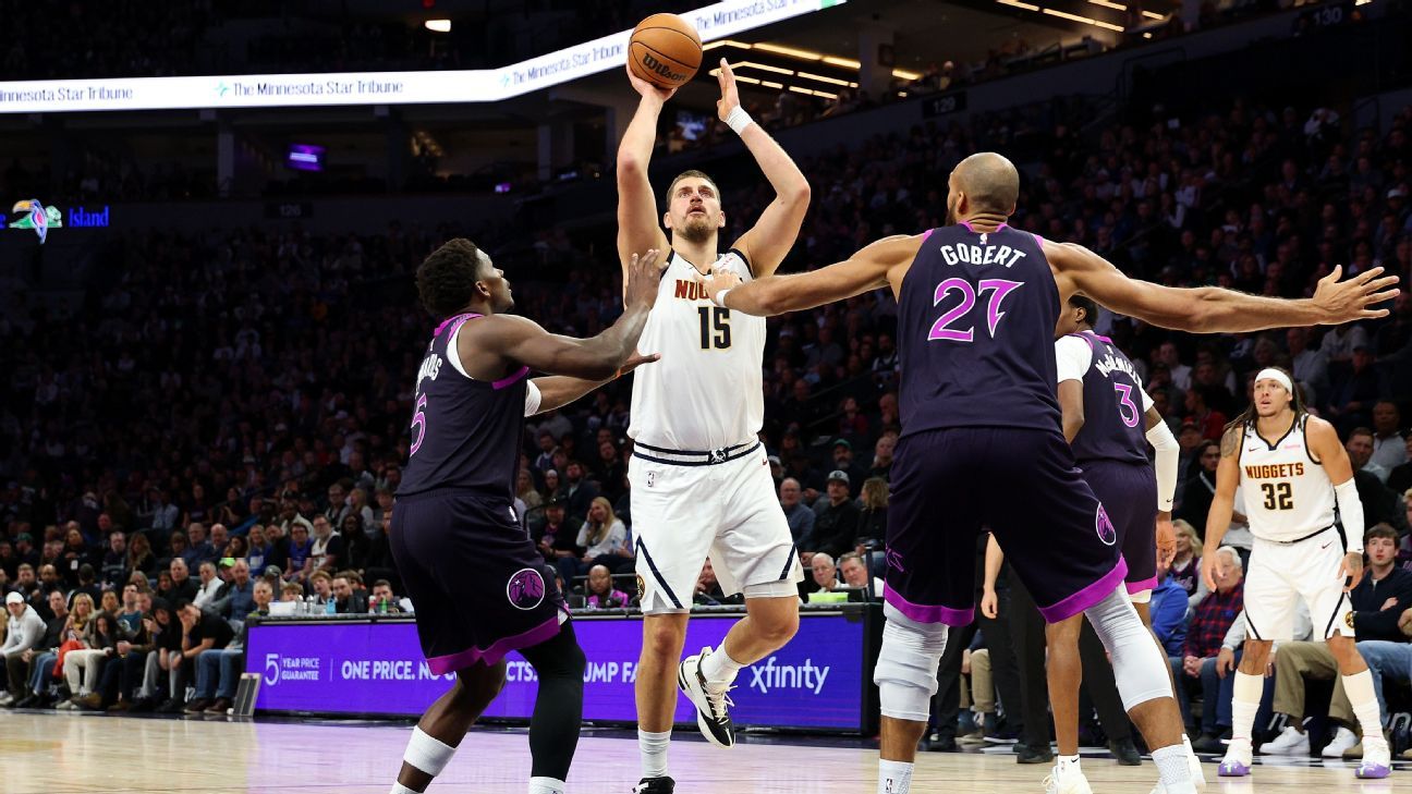 Stats system at Target Center crashes during Nuggets-Wolves