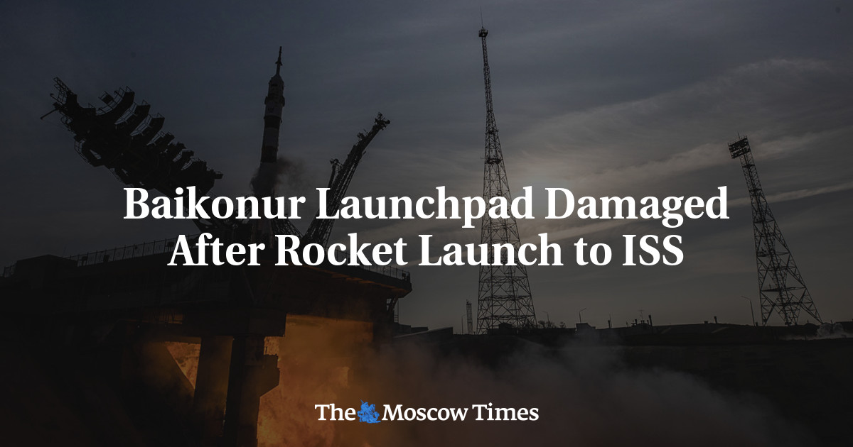 Baikonur Launchpad Damaged After Rocket Launch to ISS