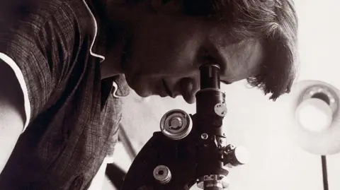Getty Images Rosalind Franklin at work