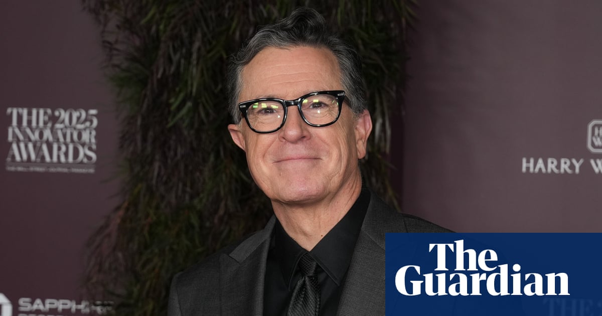 Stephen Colbert on cancellation of the Late Show: ‘So surprising and so shocking’ | Stephen Colbert
