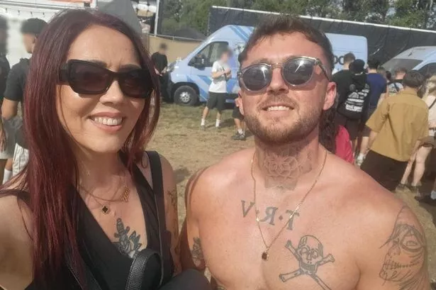 Ben Welthy with his wife Donna (Kennedy News and Media)