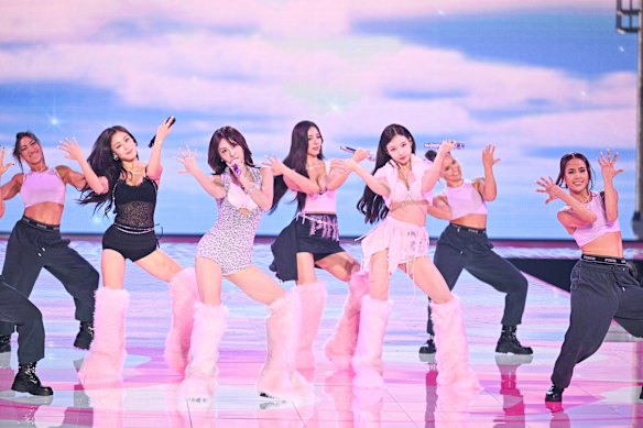 TWICE wowed their adoring fans at Rod Laver Arena.