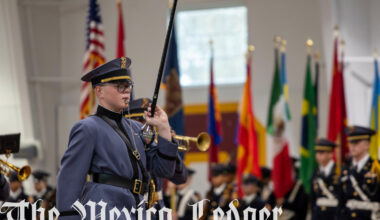 PHOTO GALLERY: MMA hosts military review in honor of Veterans Day