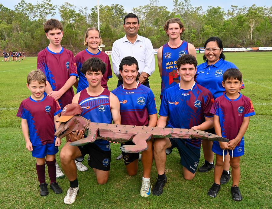 Swampdogs rugby club scores NT history grant