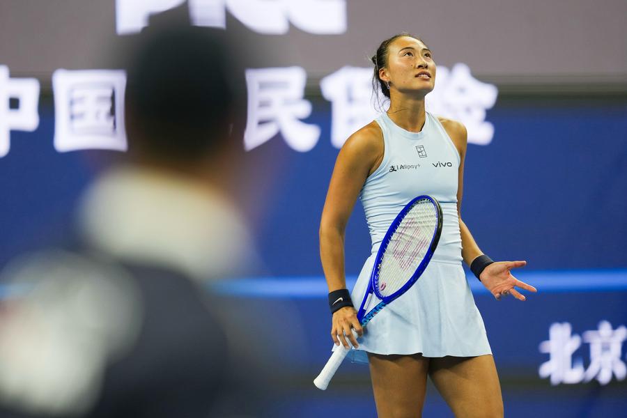 Chinese tennis ace Zheng Qinwen skips National Games-Xinhua