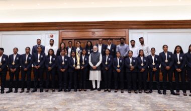 PM Modi’s encouraging words for Blind Women’s Cricket Team: ‘Meeting with you all makes me proud of nation’s success’