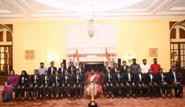 ‘Their success would inspire others’: President Murmu felicitates World Cup-winning Indian women’s blind cricket team