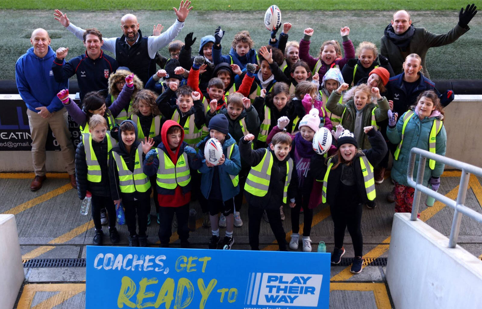 Rugby League is the first sport to sign play Their Way pledge to transform children